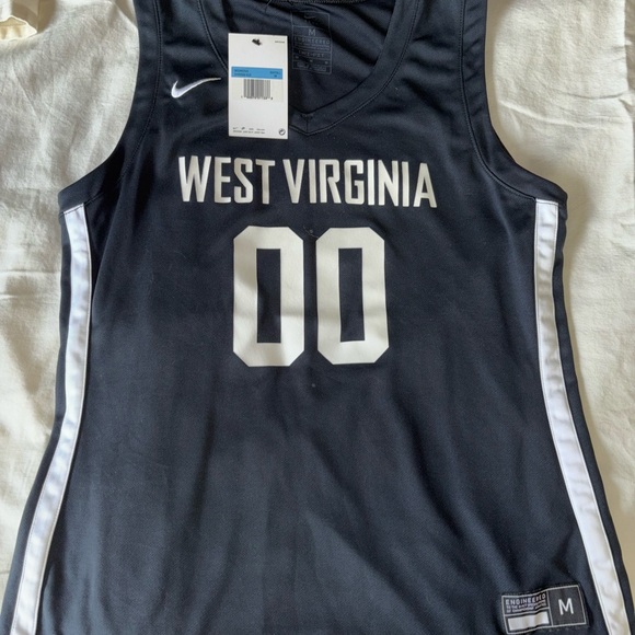 Nike Women’s M West Virginia Basketball Jersey Brand New w Tags (B2c) - Picture 1 of 4